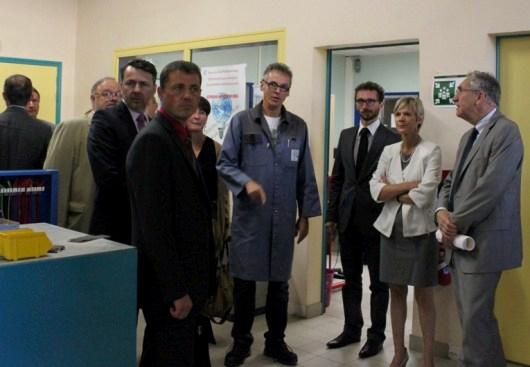 Visite du recteur au lycée