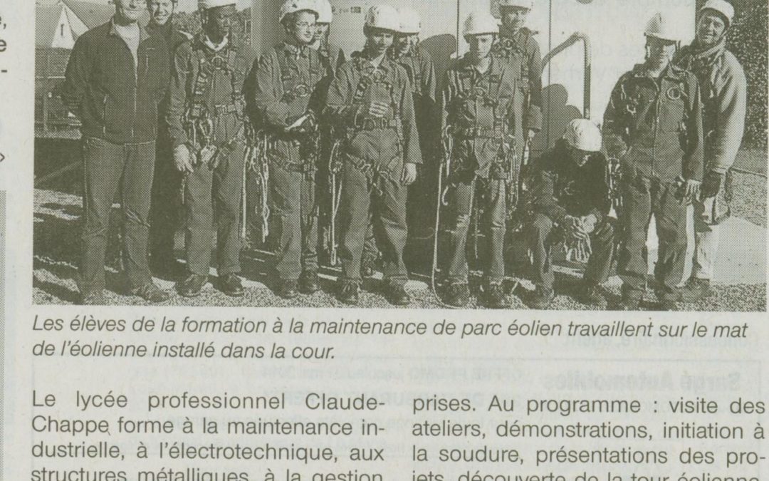 Le jeudi 17 avril, le lycée ouvre ses portes aux entreprises sarthoises.