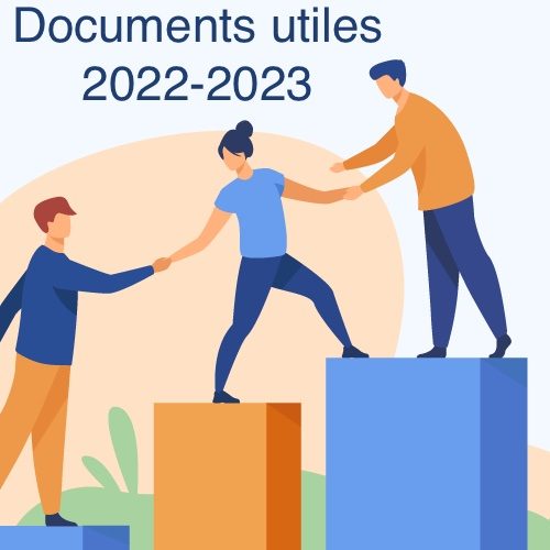 Documents à consulter, concernant l’année 2022-2023