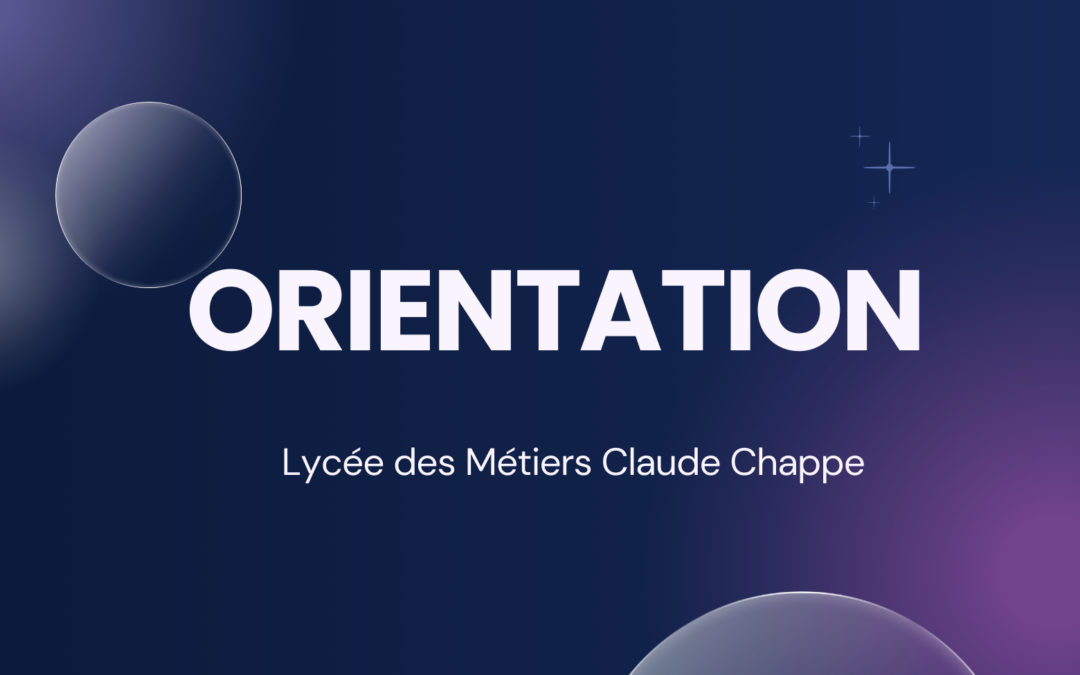 Demander sa voie d’orientation après la 3éme