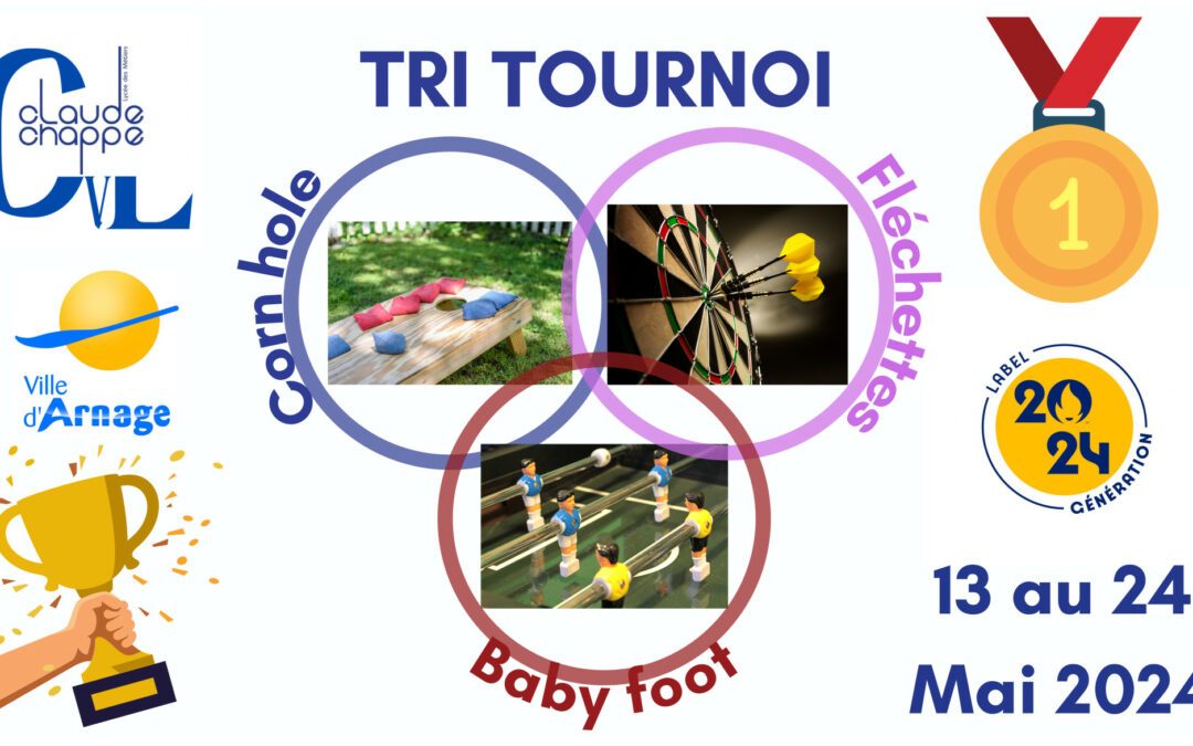 Le Tri-tournoi : un compétition conviviale profs-élèves – 24.05.2024