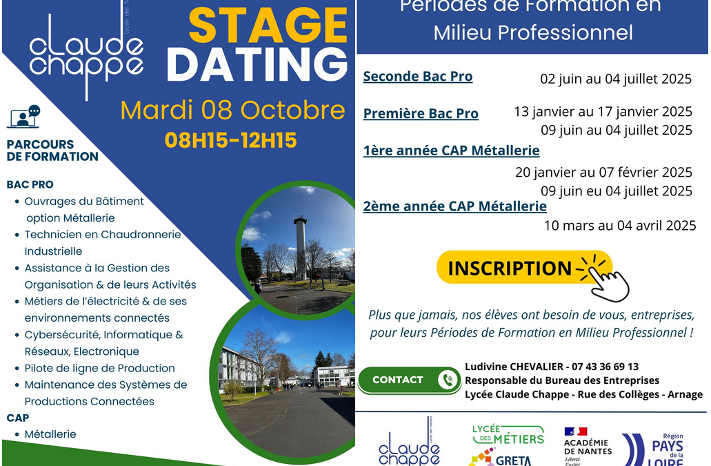 Stage dating – 08.10.24